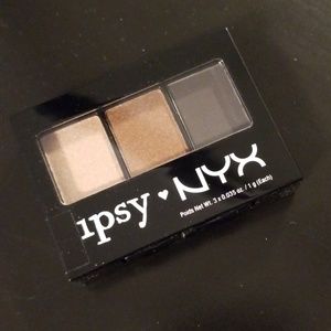 NYX nude eyeshadow trio from Ipsy